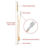 Outdoor Patio Heater Thermal Coupler for Propane powered Outdoor Indoor Heating 3pcs 4pcs V1189-LWWAL-20260327-04665