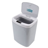 Smart Trash Can 16L Infrared Induction Button Control Manual Mute Household Automatic Trash Can with V1294-YM0523-3113220058412