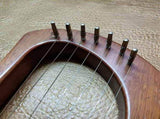 60 Pcs Tuning Pin Nails and 60Pcs Rivets,with L-Shape Tuning Wrench,for Lyre Harp Small Harp Musical V1369-AZ3-W-08307