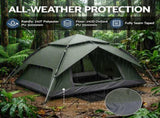 Weisshorn 2 Person Camping Tent Automatic Pop Up Water Repellent Shade Outdoor TENT-E-CA2-AT