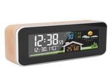 Weather Forecast Clock LCD Color Display Wireless Digital Weather Alarm Clock with Temperature V1294-YM0901-3111240135411