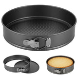 11" Springform Cake Pans, Nonstick Cheesecake Pans with Leakproof Buckle and Removable Bottom V1369-AZ3-W-08803