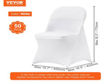 Stretch Spandex Folding Chair Covers, Universal Fitted Chair Cover, Removable Washable Protective V952-YTBS50PCSDKQQ89VLV0