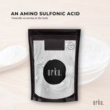 Orku 1Kg Taurine Powder - High Purity L-Taurine Amino Acid Ingredient V238-SUPDZ-1230660894726