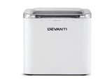 Devanti Ice Maker Machine Portable 12kg Countertop w/Self Cleaning 1.2L White IM-ZB-OL-15A-WH