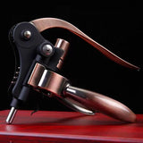 Wine Bottle Opener Corkscrew wine opener Set Including Foil Cutter, Opener Stand and Extra Spiral V1192-AZ-W-15358