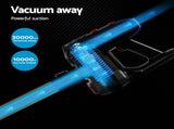Devanti K7 Cordless Stick Vacuum Cleaner plus 3-in-1 Sandwich Maker VAC-K7-RD-SM-3IN1-BK