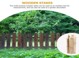 5-Pack Wooden Ground Stakes for Garden Signs, Plant Markers, Fence Posts, Wood Pile Stakes for V1369-AZ3-W-20013