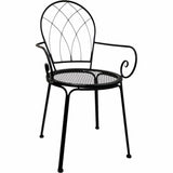 Set 2 Outdoor Modern Chair w Arms 90cm V637-E030309