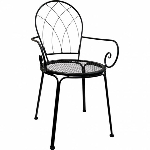 Set 2 Outdoor Modern Chair w Arms 90cm V637-E030309