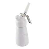 250mL Portable Red Aluminum Whipped Dessert Cream Butter Dispenser Whipper Foam Maker White V1294-YM0901-JY12480-02