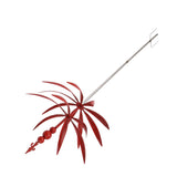 Garden Wind Spinner Iron Waterproof Dancing Wind Sculpture Red Outdoor Decoration for Patio V1294-YM0901-3111230161611