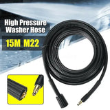 10 m M22 High Pressure Washer Hose Nilfisk C100 C110 C120 C130 C140, Plastic Replacement Hose V1189-LC-QP-00491