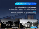 Smart Doorbell Ring Door Camera with Motion Detection WiFi Wireless Bell Camera Rechargeable V1294-YM0901-HS7015