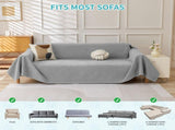 71" x 150" Couch Protector from Cat Claws, Waterproof Couch Cover Anti Slip,Couch Cover 3 Cushion V1107-102-83475-LTG5