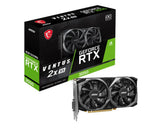 MSI nVidia Geforce RTX 3050 VENTUS 2X XS 8G OC Video Card, 1807 MHz Boost Clock, GDDR6, PCI-E 4.0, V1202-V2-VCM-RTX3050V2X8GOC