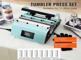 Tumbler Heat Press Machine and Sublimation Tumbler Press Set with 8pcs 20OZ Blank V952-30OZKBJSHBTZ1F1VGV3