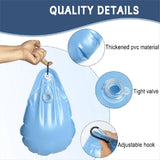 16Packs Round Pool Cover Weights with Hooks, PVC Leakproof Above Ground Pool Cover Weights for V1370-AZ4-10550