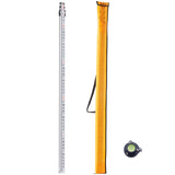 Measuring Rod 16-Feet/8ths 4 Sections Telescopic Grade Rod 1/8in w/ Bag V952-YZCLG16YCFEEEFB0YV0