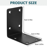 SWETRACE 4Pcs Decorative L Brackets for Railing Right Angle and Shelf Support V1189-LWWAL-20260327-03688