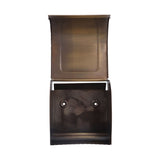 Paper Towel Dispenser Copper Antique Wall Mount Waterproof Paper Tissue Box Rack for Home Bathroom V1294-YM0710-3112210075911
