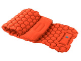 Camping Sleeping Pad Mat Foot Press Inflatable Cushion Mattress for Tent Hiking TravelOrange V1294-YM0901-3117200188115