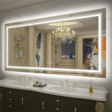 700x900mm LED Bathroom Mirror RGB Anti-Fog Aluminum V178-66834