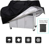 Heavy Duty Waterproof 210D Gas Grill Cover with Drawstring and UV Protection for Outdoor BBQ Grills, V1189-LC-HW-00451