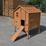 YES4PETS XL Chicken Coop Rabbit Hutch Cage Hen Chook House V278-CC495-PO21-508-TWE-WD-B02