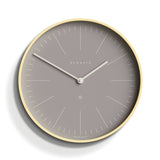 Newgate Mr Clarke Clock Pale Wood Clay Grey Dial V398-NGMRC147PLY40