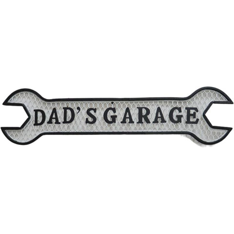 Dads Garage Spanner Wall Art 73x21cm V637-E522827