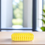 Large Yellow Plastic Rectangular Planter for Courtyard and Garden Fence Decor V1192-AZ-W-30334