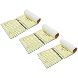 3-Pack Receipt Books for Small Business with Copies, Portable and Handy Order Organizer Notepad V1370-AZ4-17314