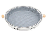 Portable Charcoal Barbecue Grill 12inch Round Dense Grill Multifunctional Portable Camping Grill V1294-YM0901-3111240078811