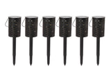 6 Sets LED Solar Garden Lamp Waterproof Light for Landscape Star Moon Ground Plug Lamp for Outdoor V1294-YM0703-3119230048311