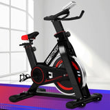 Everfit Spin Bike Exercise Bike Flywheel Cycling Home Gym Fitness Indoor Cardio EB-E-SPIN-01-BK