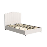 Artiss Bed Frame Double Size Boucle FION BFRAME-H-FION-D-WH-ABC