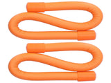 Yoga Weight Ring Elastic Adjustable Durable Household Unisex Wrist Weights for Sports RunningOrange V1294-YM0901-3117210148316