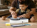 Mini Pottery, 158 mm Turntable, Forward and Reverse Rotation, Adjustable Speed, Electric Clay V952-ETLPJFXBSWJBCWB9P001V3