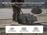 Rolling Tool Bag, 110 lbs Load Capacity, 25 Pockets Heavy Duty Roller Tool Bag with Adjustable V952-GLGJD18YC600UPU23001V0