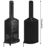 Pizza Oven Cover 66.9 x 25.5 x 21.6 Inch Oxford Cloth Waterproof Grill Oven Cover Weather Resistant V1369-AZ3-W-11870