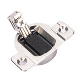 8Pcs 110 Degrees Screw On Self Closing Compact 33 Hinge Zinc Alloy Sturdy Structure Cabinet Door V1294-YM0901-3114250037311