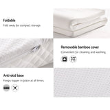 Giselle Bedding Memory Foam Mattress Topper 8cm Double MATTRESS-TOP-8-D