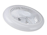 Ceiling Fan Light 6 Wind Speeds 3000K to 6000K Stepless Dimmable Quiet Modern Ceiling Fan with Light V1294-YM0901-3119240075811