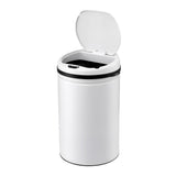 Devanti 30L Sensor Bin Automatic Touchless Trash Can Garbage Rubbish White SB-E-30L-WH