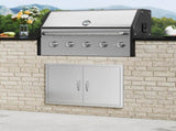 BBQ Access Door, 838x558 mm Double Outdoor Kitchen Door, Stainless Steel Flush Mount Door, Wall V952-SMMBSCJMYS33QVDXTV0