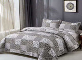 Bold Quilted bedspread and pillowcovers set Make a Statement - Queen size V745-MAC090317Q13U