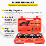 Fuel Vacuum Carburetor Synchronize Tool Kit Fuel Vacuum Carburetor Synchronizer carb sync Gauge Set V952-B100132SLZKB00001V0