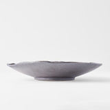 Bowl Shallow Leaf Shape 25cm Midori Glaze V637-C0691