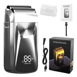 Men's Reciprocating Foil Shaver Basic Set - USB Rechargeable Dual Foil Electric Razor with V888-ELOSUNG57013-3